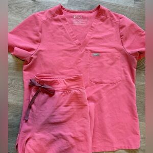 Figs scrub set size large womens